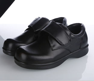 China Los productos diabéticos correctivos diabéticos Leat del cuidado de los zapatos de cuero del pie cubren comodidad de los zapatos con cuero proveedor