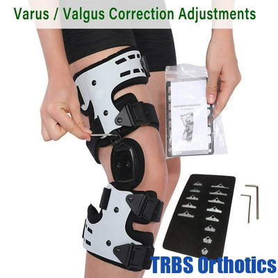 Apoyo para la osteoartritis, la artritis reumatoide, el dolor en las articulaciones. Un brazo de rodilla de tamaño único con estabilizadores laterales, brazo de rodilla ajustable. proveedor