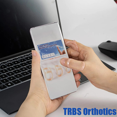 Finger Splints Kit Finger Fijación de la férula para la corrección de fracturas-artritis articulado braza corrección del dedo apoyo del dedo protector proveedor