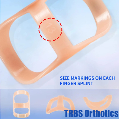 Finger Splints Kit Finger Fijación de la férula para la corrección de fracturas-artritis articulado braza corrección del dedo apoyo del dedo protector proveedor