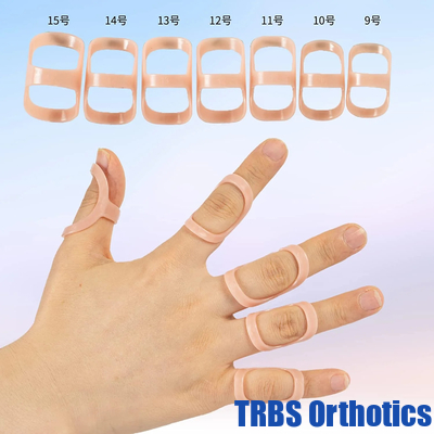 Finger Splints Kit Finger Fijación de la férula para la corrección de fracturas-artritis articulado braza corrección del dedo apoyo del dedo protector proveedor