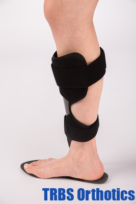 Brazalete de fibra de carbono AFO Ortosis del pie del tobillo AFO Rehabilitador Brazalete de caída del pie para caída del pie, inestabilidad del tobillo o espasticidad de las extremidades proveedor
